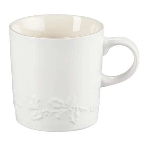 Le Creuset Holly Cotton Stoneware Mug, 350ml