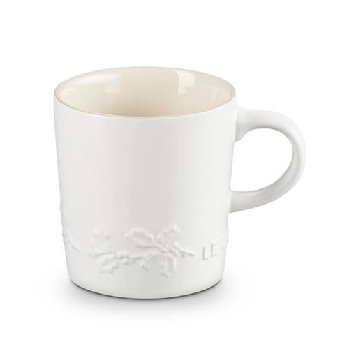 Le Creuset Holly Cotton Stoneware Mug, 200ml