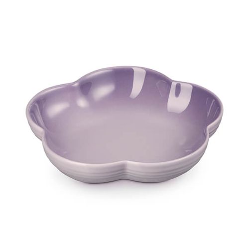 Le Creuset Bluebell Purple Stoneware Flower Dish