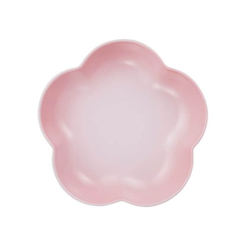 Le Creuset Shell Pink Stoneware Flower Dish
