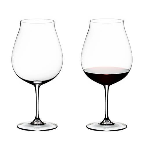 Riedel Vinum Set of 2 New World Pinot Noir Wine Glasses