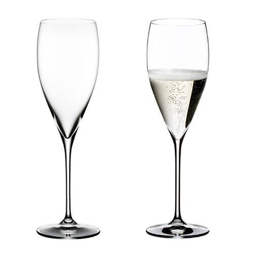 Riedel Vinum Vintage Champagne Set Of 2 Glasses