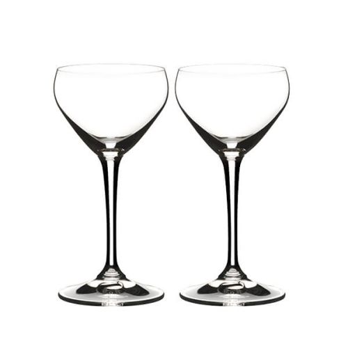 Riedel Bar Set of 2 Nick And Nora Glasses