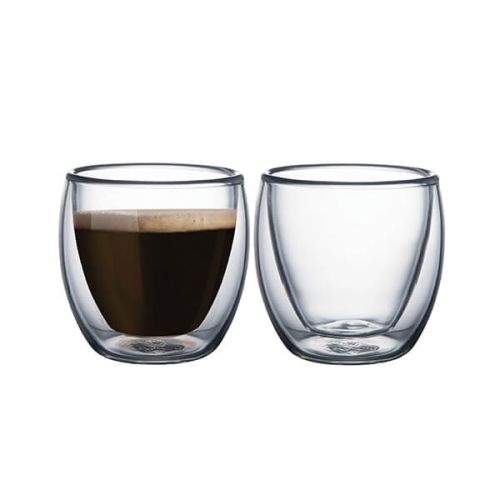 Tramontina Double Walled Espresso Glasses Pack Of 2