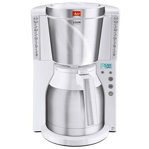 Melitta Look Therm Timer White Filter Coffee Machine 1011-15