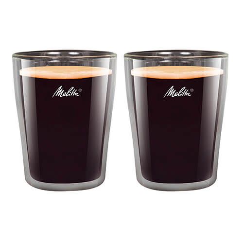 Melitta 200ml Double Wall Coffee Glass Set Of 2