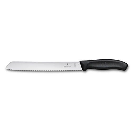 Victorinox Swiss Classic Black 21cm Serrated Bread Knife