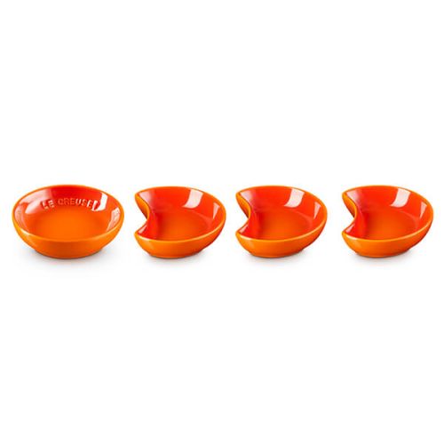 Le Creuset Volcanic Stoneware Set of 4 Sauce Dishes