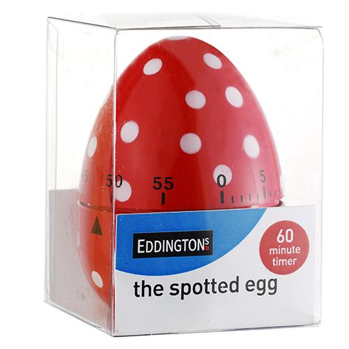 Eddingtons Dotty Egg Timer Red
