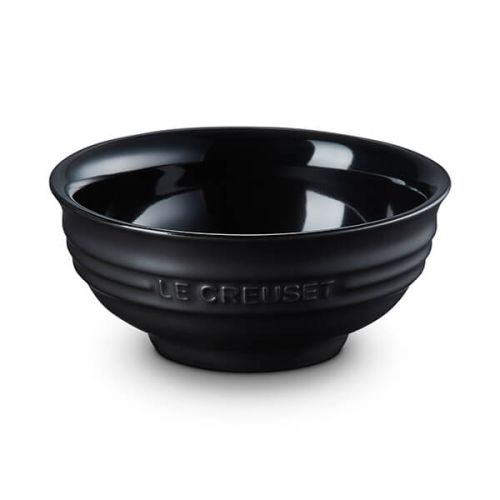 Le Creuset Satin Black Stoneware Dip Bowl 180ml