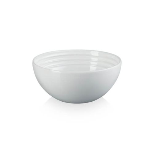 Le Creuset White Stoneware 12cm Snack Bowl