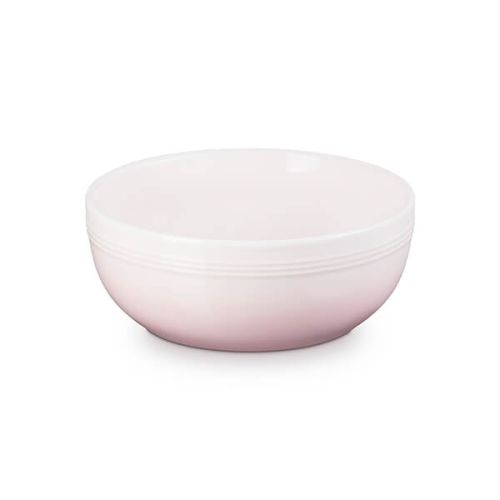 Le Creuset Shell Pink Stoneware Coupe Collection 20cm Serving Bowl