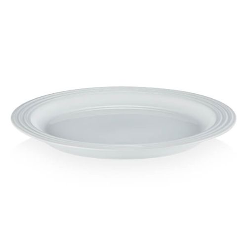 Le Creuset White Stoneware Vancouver 29cm Large Dinner Plate