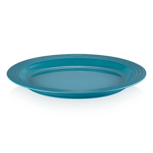 Le Creuset Teal Stoneware Vancouver 29cm Large Dinner Plate