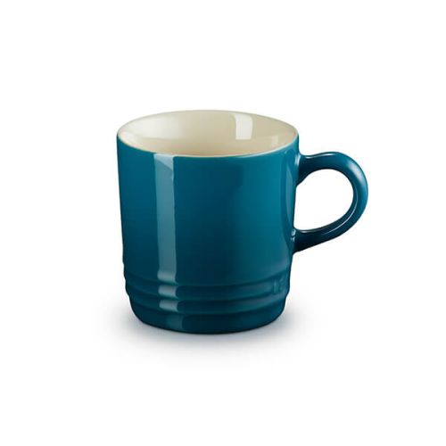 Le Creuset Deep Teal Stoneware Cappuccino Mug