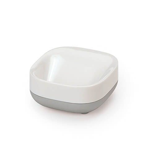 Joseph Joseph Bathroom Grey Slim Compact Soap Dish