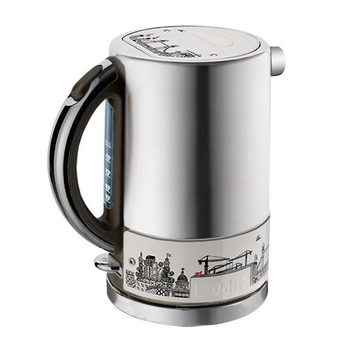 Dualit Architect Brushed Stainless Steel and Charlene Mullen Kettle
