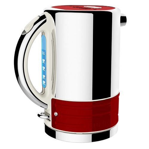 Dualit Architect Canvas and Apple Candy Red Kettle