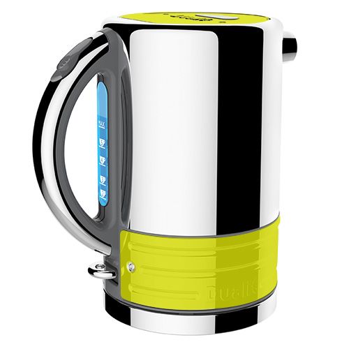 Dualit Architect Grey and Citrus Yellow Kettle