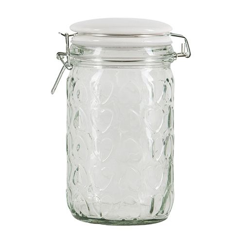 Beau & Elliot Confetti Embossed Medium Glass Jar