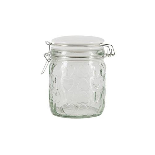 Beau & Elliot Confetti Embossed Small Glass Jar