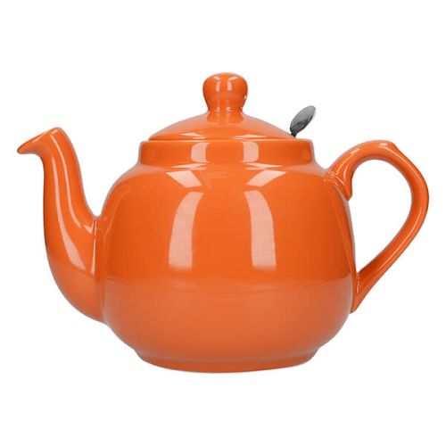 London Pottery Farmhouse Filter 4 Cup Teapot Orange