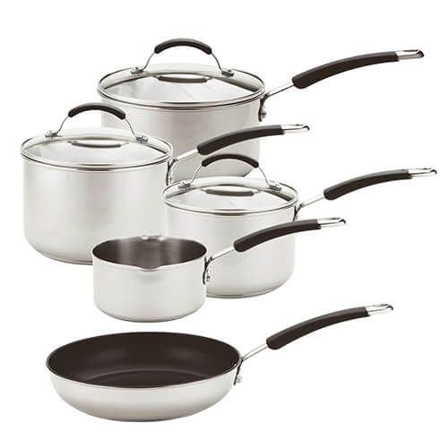 Meyer 5 Piece Stainless Steel Induction Set