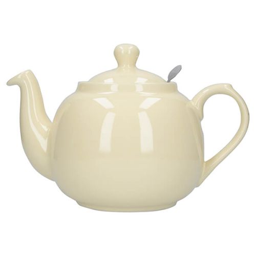 London Pottery Farmhouse Filter 6 Cup Teapot Ivory