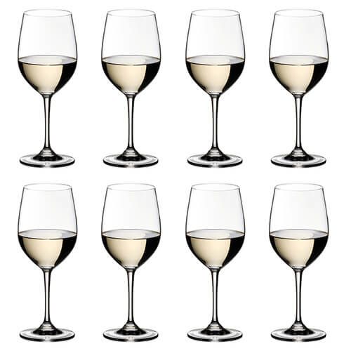 Riedel Vinum Set of 8 Viognier / Chardonnay Wine Glasses
