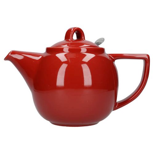 London Pottery Geo Filter 4 Cup Teapot Red