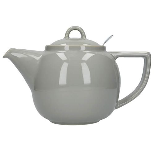 London Pottery Geo Filter 4 Cup Teapot Cobblestone