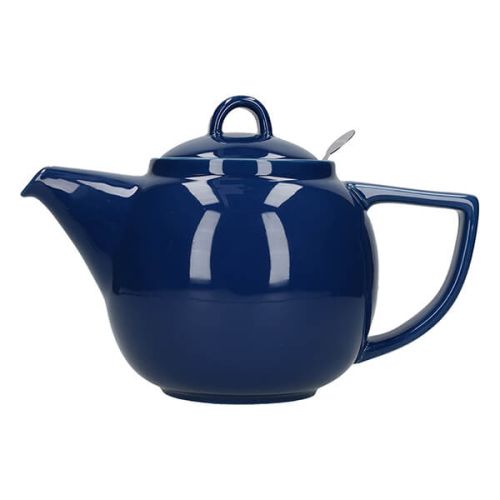 London Pottery Geo Filter 4 Cup Teapot Indigo