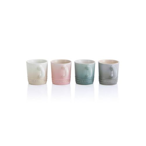 Le Creuset Calm Collection Set of 4 Espresso Mugs