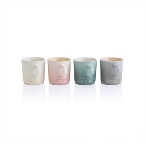 Le Creuset Calm Collection Set of 4 Cappuccino Mugs