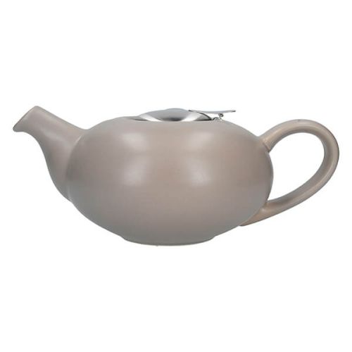 London Pottery Pebble Filter 4 Cup Teapot Matt Putty