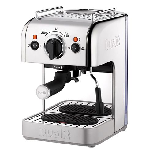 Dualit 3 In 1 Coffee Machine Polished Stainless Steel