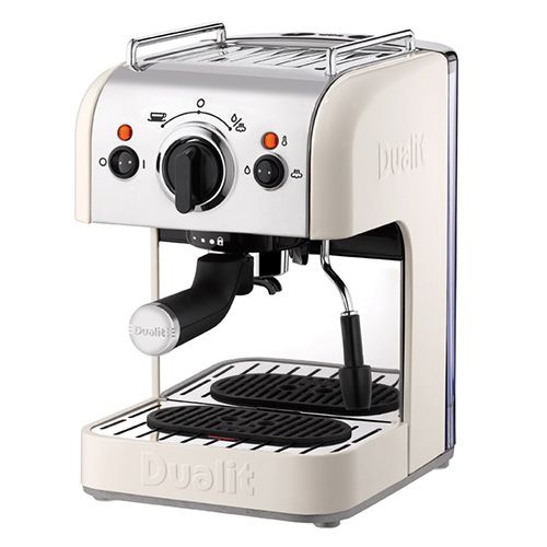 Dualit 3 In 1 Coffee Machine Canvas White
