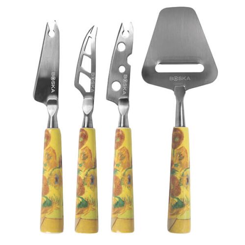 Boska Van Gogh Sunflowers Cheese Knife Set Mini