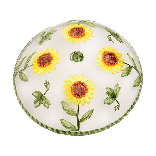 Epicurean Sunflower Pattern Food Cover