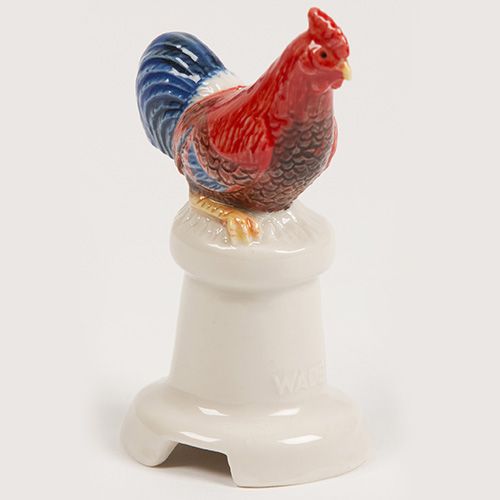 Wade Ceramics Rooster Pie Funnel