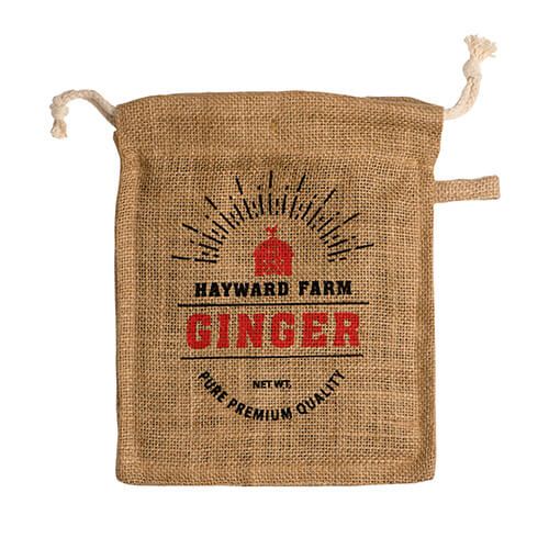 Eddingtons Jute Hayward Farm Ginger Bag
