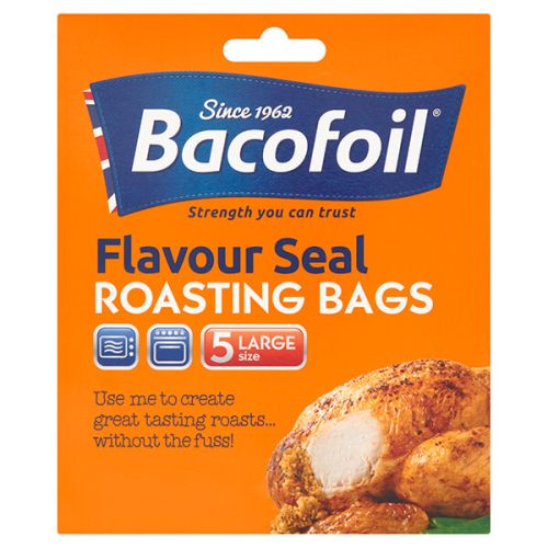 Bacofoil Set of 5 Large Flavour Seal Roasting Bags