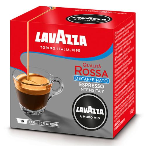 Lavazza Qualita Rossa Dek Coffee Capsule Set Of 16