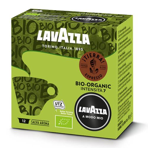Lavazza Tierra Organic Bio Coffee Capsule Set Of 12