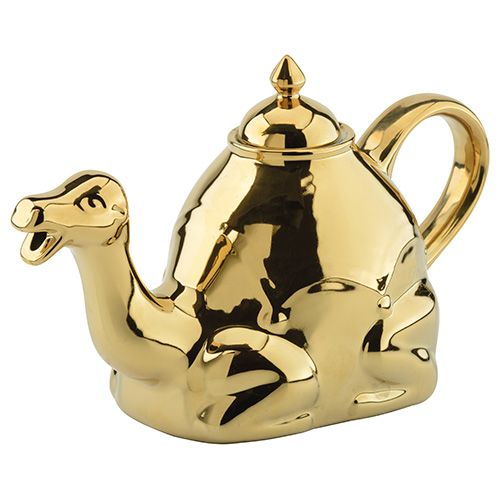 BIA Camel Teapot Gold