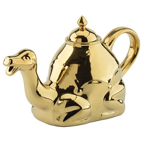BIA International Camel Teapot Gold