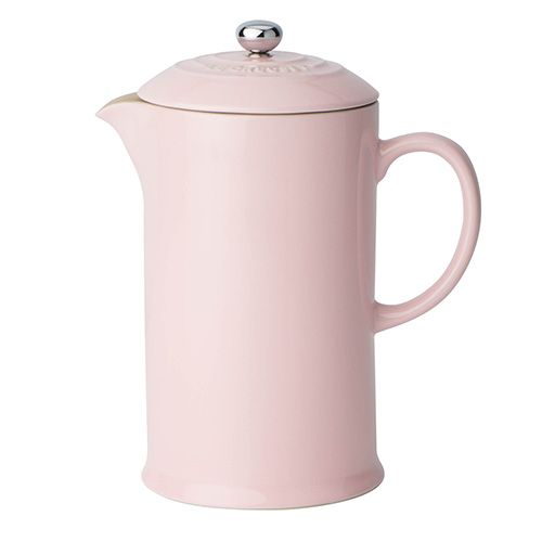 Le Creuset Chiffon Pink Stoneware Cafetiere