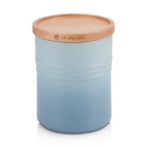 Le Creuset Coastal Blue Stoneware Medium Storage Jar