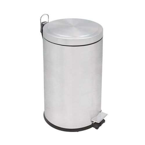 Tramontina Brushed Stainless Steel Pedal Bin 12L