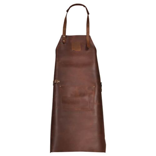 Boska Mr. Smith Leather Culinary Apron Brown